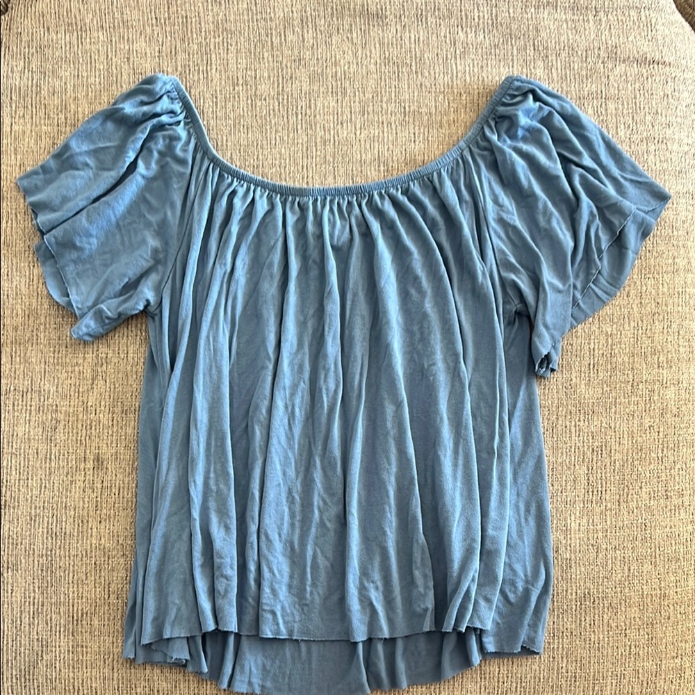BP Blue off the shoulder  Blouse